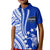 Cook Islands Pukapuka Polynesian Polo Shirt KID LT6 Unisex Blue - Polynesian Pride