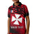 (Custom Personalised) Uvea Chiefdom Wallis et Futuna Polo Shirt KID Polynesian Pattern and Flag LT13 Unisex Red - Polynesian Pride