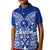 (Custom Personalised) Chuuk Polo Shirt KID Micronesia Simple Pattern LT13 - Polynesian Pride