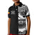 Marquesas Islands Tiki Polo Shirt KID Marquesan Tattoo LT13 Unisex Black - Polynesian Pride