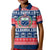 Samoa Christmas Polo Shirt KID 2022 LT6 Unisex Red - Polynesian Pride