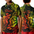 (Custom Personalised) Pisces Zodiac Polynesian Polo Shirt KID Unique Style - Reggae LT8 Unisex Reggae - Polynesian Pride