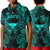 (Custom Personalised) Taurus Zodiac Polynesian Polo Shirt KID Unique Style - Turquoise LT8 Unisex Turquoise - Polynesian Pride