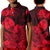 Guam Polynesian Polo Shirt KID Tropical Flowers - Red LT8 - Polynesian Pride