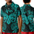 (Custom Personalised) Aries Zodiac Polynesian Polo Shirt KID Unique Style - Turquoise LT8 Unisex Turquoise - Polynesian Pride
