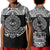 Marquesas Islands Polo Shirt KID Marquesan Tattoo Simplified Version - Black LT8 Unisex Black - Polynesian Pride