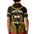 (Custom Personalised) Samoa Ula Nifo Tribal Polo Shirt KID Gold Style LT6 - Polynesian Pride