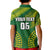 (Custom and Number) Tailevu Fiji Rugby Polo Shirt KID LT6 - Polynesian Pride