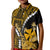 (Custom Personalised)Wallis and Futuna Polo Shirt KID Polynesian Style Gold Color LT6 Unisex Gold - Polynesian Pride