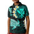 Hawaii Kanaka Turtle Polo Shirt KID Style No.4 LT6 Unisex Green - Polynesian Pride