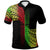 Polo Shirt Polynesian Patterns Reggage Color Unisex Black - Polynesian Pride