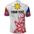 Custom Philippines Polo Shirt Sun Filipino Polynesian mix Flowers Special Vibe LT13 - Polynesian Pride