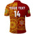 (Custom Text and Number) Tonga Vavau High School Polo Shirt Class Of Year Tongan Ngatu Pattern LT14 - Polynesian Pride