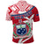 Custom Samoa Polo Shirt Samoan Coat Of Arms With Coconut Red Style LT14 - Polynesian Pride