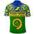 Custom Malampa Province Polo Shirt Vanuatu Pig Tusk Polynesian Flag Style LT14 - Polynesian Pride