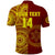 (Custom Text and Number) Tonga High School Polo Shirt Class Of Year Tongan Ngatu Pattern LT14 - Polynesian Pride