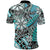 Custom Hawaii Polo Shirt Tribal Plumeria With Polynesian Turtle Ver.04 LT14 - Polynesian Pride