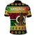 Vanuatu Christmas Polo Shirt Pig Tusk Polynesian Joyeux Noel Flag Art LT14 - Polynesian Pride