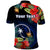 Custom Chuuk State Polo Shirt FSM Hibiscus Flowers Mix Polynesian LT14 - Polynesian Pride