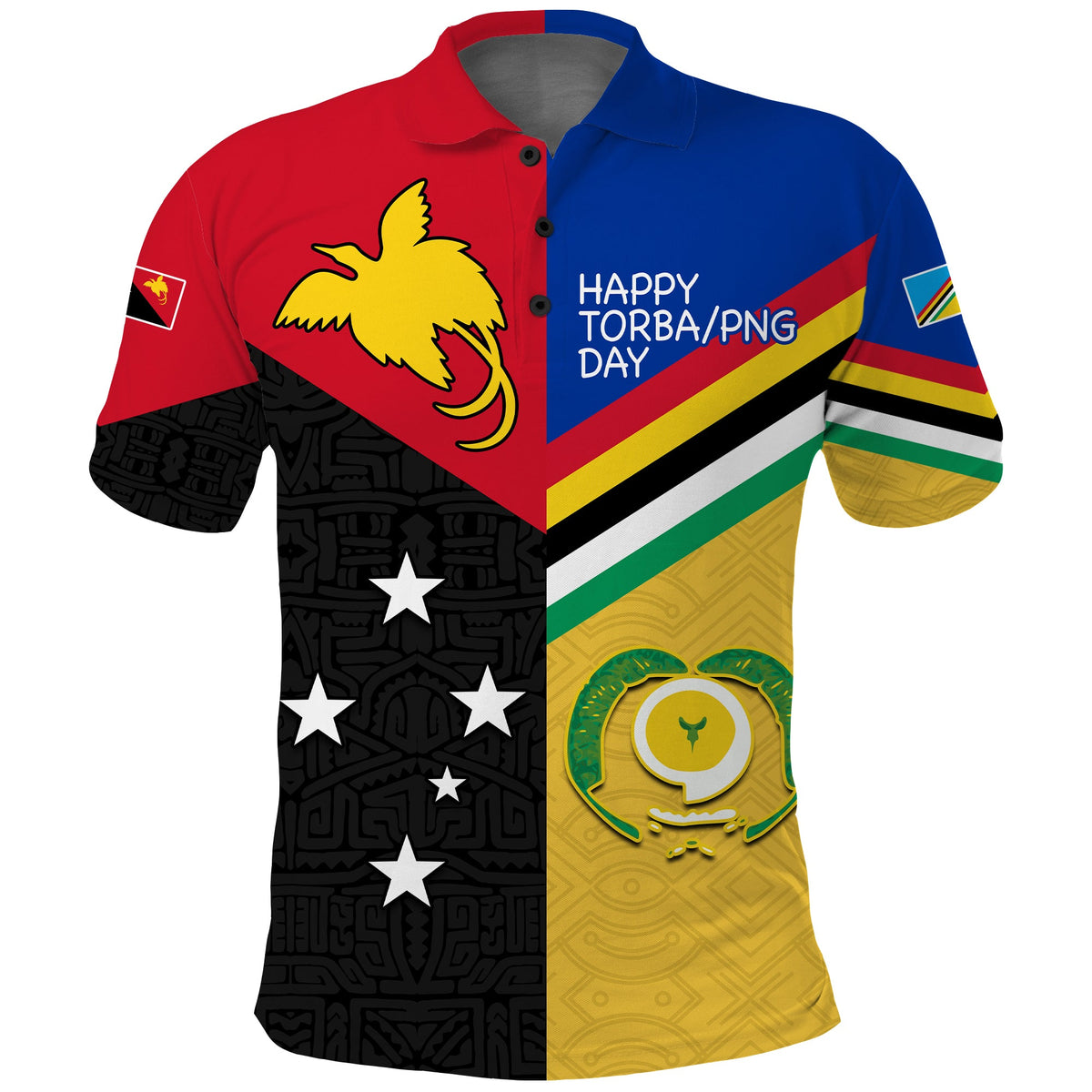 (Custom Text and Number) Torba PNG Day Polo Shirt 2022 Simple Polynesia LT13 - Polynesian Pride