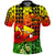 Custom Hawaii Flowers Polo Shirt Color Tribal Pattern Hawaiian LT13 - Polynesian Pride