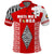 (Custom Text and Number) Tonga Rugby Polo Shirt Kupesi Ngatu Mate Maa Tonga LT13 - Polynesian Pride