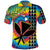 Custom Hawaii Rainbow Tie Dye Polo Shirt Flowers Polynesian Hawaiian Tribal LT13 - Polynesian Pride