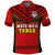 (Custom Text and Number) Tonga Rugby Polo Shirt Mate Maa Tonga Pacific Ngatu Black LT14 - Polynesian Pride