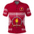 (Custom Text and Number) Beulah College Polo Shirt Ngatu Pattern Tonga LT13 - Polynesian Pride