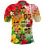 Custom Aloha Poly Fest Polo Shirt Polynesian Pattern With Tropical Flowers LT14 - Polynesian Pride