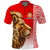 (Custom Text and Number) Kolisi Tonga College Atele Polo Shirt Home of the Lions LT13 - Polynesian Pride