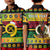 (Custom Personalised) Vanuatu Christmas Polo Shirt KID Pig Tusk Polynesian Joyeux Noel Flag Art LT14 Kid Reggae - Polynesian Pride