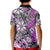 (Custom Personalised) Hawaii Polo Shirt KID Tribal Plumeria With Polynesian Turtle Ver.02 LT14 - Polynesian Pride