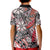 (Custom Personalised) Hawaii Polo Shirt KID Tribal Plumeria With Polynesian Turtle Ver.03 LT14 - Polynesian Pride