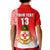 (Custom Text and Number) Kolisi Tonga College Atele Polo Shirt Home of the Lions LT13 - Polynesian Pride