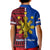 (Custom Personalised) Philippines Polo Shirt KID Pilipinas Sun Mix Polynesian Pattern LT14 - Polynesian Pride