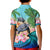 Polynesian Turtle Coconut Tree and Orchids Polo Shirt LT14 - Polynesian Pride