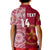 (Custom Text and Number) Tonga Eua High School Polo Shirt Class Of Year Tongan Ngatu Pattern LT14 - Polynesian Pride