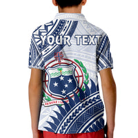 Custom HRPP Samoa Polo Shirt Samoan Coat Of Arms Polynesian Pattern LT14 - Polynesian Pride