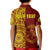 Custom Tonga High School Polo Shirt Tongan Ngatu Pattern LT14 - Polynesian Pride