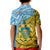 Tuvalu 1978 Polo Shirt Happy 44th Independence Anniversary Polynesian Pattern LT14 - Polynesian Pride