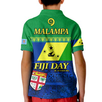 Malampa Fiji Day Polo Shirt Vanuatu Polynesia mix Flowers LT13 - Polynesian Pride