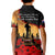 New Zealand ANZAC Polo Shirt Maori Camouflage Mix Poppies We Will Remember Them LT14 - Polynesian Pride