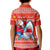 Custom Hawaii Christmas Polo Shirt Santa Shark Mele Kalikimaka Tribal LT14 - Polynesian Pride