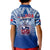 Samoa Rugby Polo Shirt KID Toa Samoa Polynesian Pacific Navy Version LT14 - Polynesian Pride