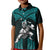 Custom Hawaii Polo Shirt Hawaiian Warrior With Weapon Polynesian Ver.02 LT14 - Polynesian Pride