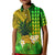 Custom Hawaii Pineapple Polo Shirt Plumeria Frangipani Mix Tribal Pattern LT13 - Polynesian Pride