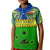 Custom Malampa Province Polo Shirt Vanuatu Pig Tusk Polynesian Flag Style LT14 - Polynesian Pride