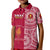 (Custom Text and Number) Beulah Tonga College Polo Shirt Class Of Year Tongan Ngatu Pattern LT14 - Polynesian Pride