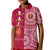 Custom Beulah Tonga College Polo Shirt Tongan Ngatu Pattern LT14 - Polynesian Pride